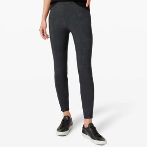 lululemon Women’s Here to There High-Rise 7/8 Pant Cross Hatch Black 10